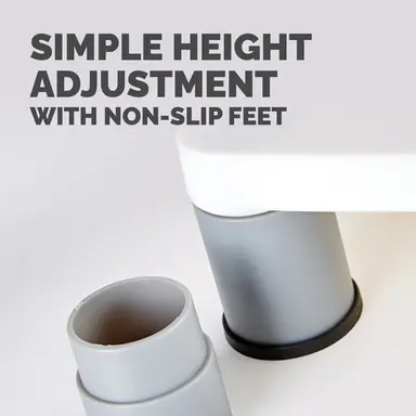 Fellowes Innovative Stacking Columns Raise Monitor to Comfortable Viewing Height. Support, image 7