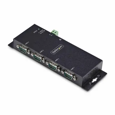 StarTech.com 4-Port Serial to Ethernet Adapter, IP Serial Device Server for RS232 Devices