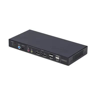 StarTech.com 2-Port Dual-Monitor DisplayPort KVM Switch with Dual View Video Matrix, 4K 60HZ, image 4