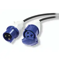 APC BY Schneider Electric APC Modular IT Power Distribution Cable Extender 3 Wire 32A IEC309 960CM, image 3