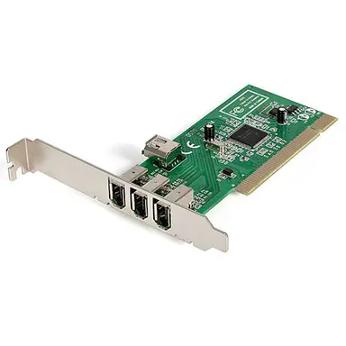StarTech.com Add 4 Firewire Ports to a Desktop Computer Through a PCI Slot - PCI Firewire