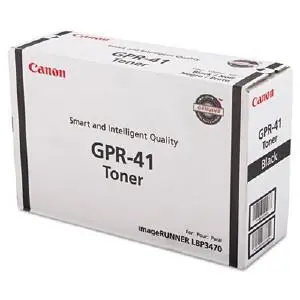 Canon GPR-41 Black Toner Cartridge for Use in Imagerunner LBP3470 LBP3480 Laserc
