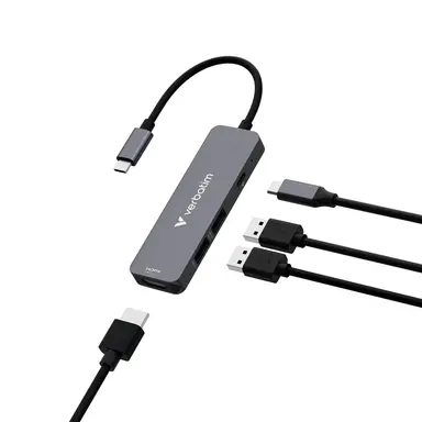 Verbatim Americas USB-C Essentials Multiport Hub - 4-Ports, image 6