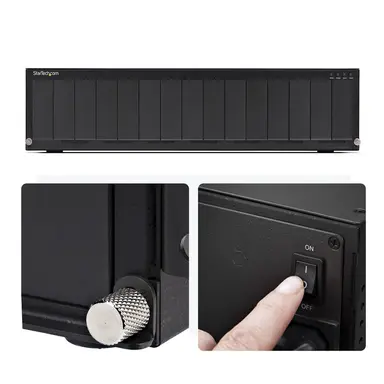 StarTech.com Integrate up to 15 Media Converters in One 19 in Rack-Mount Chassis - for MCM Med, image 8