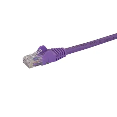StarTech.com 1 ft Purple Cat6 Ethernet Cable Delivers Multi Gigabit 1/2.5/5GBPS & 10GBPS up, image 6