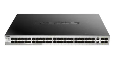 D-Link Systems 54-PORTS Total Layer 3 Stackable Managed Switch with 48 X 1GB Ports 2 X 10GB P, image 6