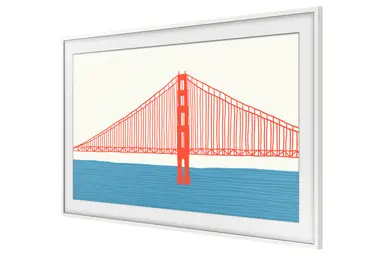 Samsung Electronics America I 43IN The Frame Customizable Bezel - Modern White, image 7