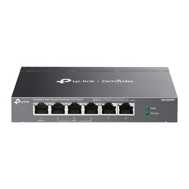 Omada Networks by TP Link Omada 6-Port Gigabit Desktop Switch