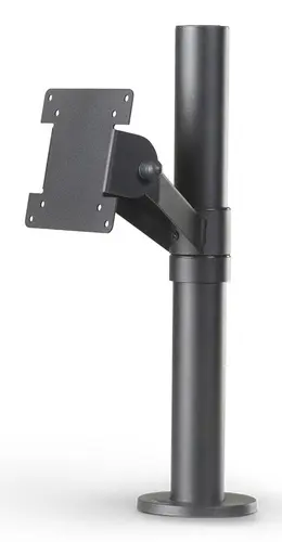 Spacepole Angled 75/100 VESA Mount- 400MM Pole Blk, image 3