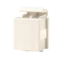 Legrand Dat Cables to GO Ortronics Cloud White Blank Keystone, image 3