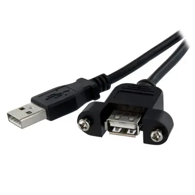 StarTech.com Add an External Panel Mount USB Connection to a PC or Faceplate-USB Female to MA
