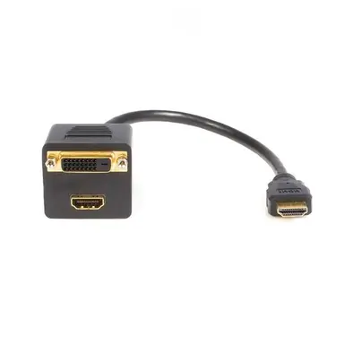 STARTECH.COM 1FT HDMI Splitter Cable HDMI to 2X Dvi-D