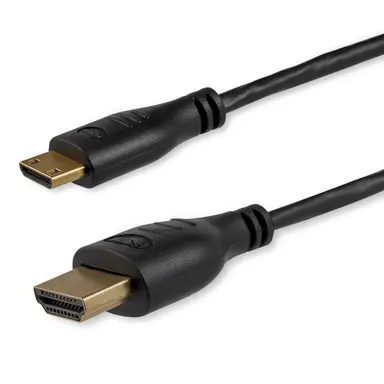 StarTech.com 3 FT High Speed Mini HDMI to HDMI Cable with Ethernet; 4K (3840X2160P 30HZ)/FULL
