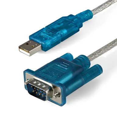 StarTech.com USB to Serial DB9 Adapter - Cable Features a Converter Chip on the USB End - Ove, image 4