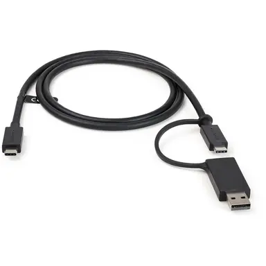 StarTech.com 3.3 ft USB C Cable with USB a Adapter Dongle - USB C to C Cable, image 8