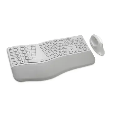 Kensington Computer Pro Fit Ergo Wireless Keyboard and Mouse Gray