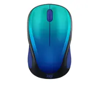 Logitech Design Collection Limited Edition Wireless Mouse - Blue Aurora, image 3