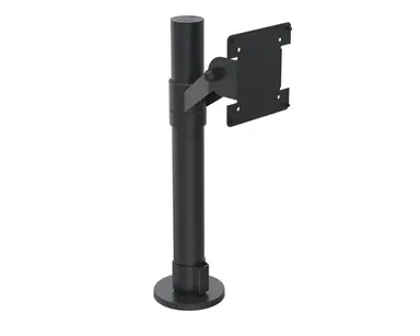 Spacepole Angled 75/100 VESA Mount- 400MM Pole Blk, image 2