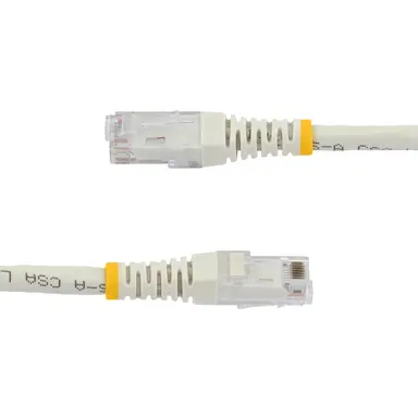 StarTech.com 10 ft White Cat6 Ethernet Cable Delivers Multi Gigabit 1/2.5/5GBPS & 10GBPS up, image 7