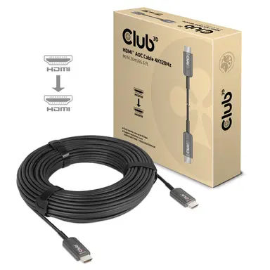 Club 3D B.V HDMI 2.1 Aoc Cable 20M/65.62FT, image 4