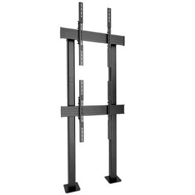 Chief Manufacturing Legrand-Chief Fusion 1 X 2 Micro-Adjustable Large Bolt-Down Freestanding Video W