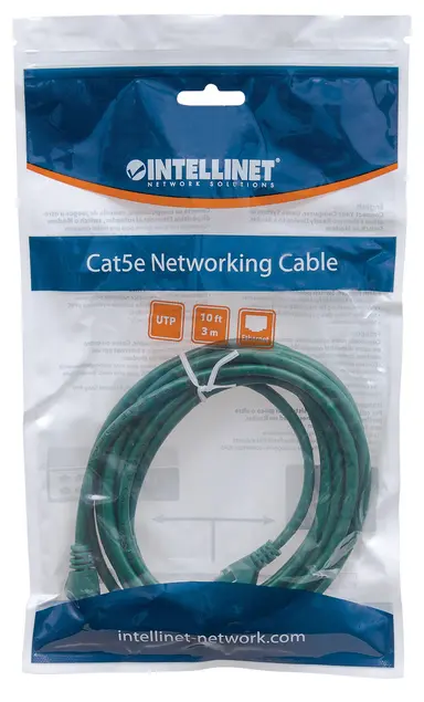 Intellinet 100 FT Green Cat6 Snagless Patch Cable, image 8