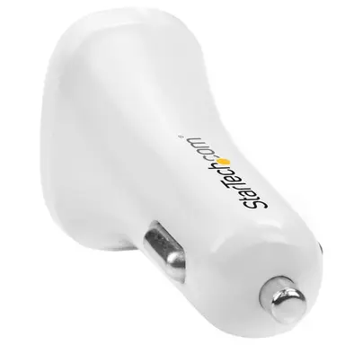 StarTech.com Charge Two Tablets Simultaneously, in Your Car - 2-Port USB Car Charger - Tablet, image 7
