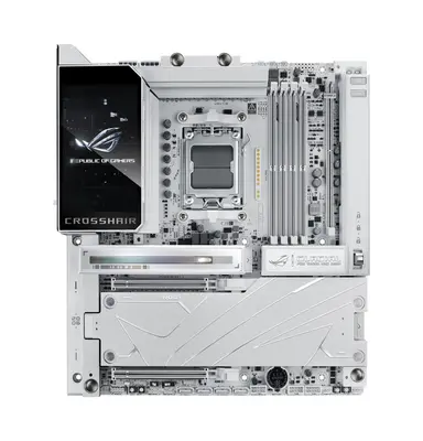 ASUS Rog Crosshair X870E Glacial AMD E-Atx Motherboard 24+2+2 Power Stages DD, image 6