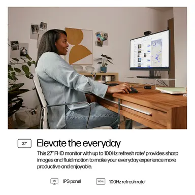 HP Sbuy S3 Pro 327PF 27 in FHD Monitor, image 7