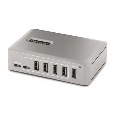 StarTech.com 10-Port Multiport USB 3.2 Gen 2 (10GBPS) Type-C Expansion Hub for Laptop/Desktop