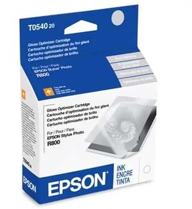 Epson Print Epson T054 Gloss Optimizer Ink Cartridges 2 Pack - Epson Stylus Photo R800 Ink, image 4