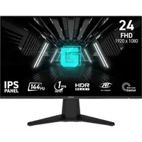MSI Computer G242L E14 Flat Gaming Monitor - Metallic Black 24IN Ips 1920X1080 Fhd Freesync H, image 3