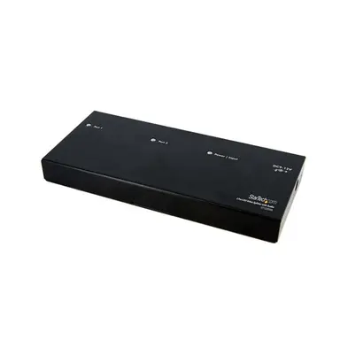 StarTech.com 2-Port DVI Video Splitter with Audio - TAA - Split a DVI Source