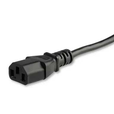 StarTech.com 6 ft (1.8 m) 18AWG Flexible Computer Power Cord W/ Flat NEMA 5-15P and IEC 60320, image 6