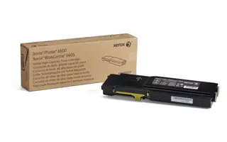 Xerox HI-Cap Toner Cartridge Yellow 6600/6605