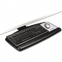 3M Display Materials And Syste Adjustable Keyboard Tray Knob 23IN Track, image 3