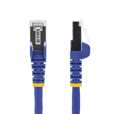 StarTech.com 6 ft Blue Cat8 Ethernet Cable, Snagless RJ45, 25G/40G, 2000MHz, 100W PoE, S/FTP 2, image 6