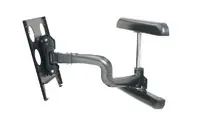 Chief Manufacturing Flat Panel Swing Arm Wall Mount - Black - 30-55IN Displays