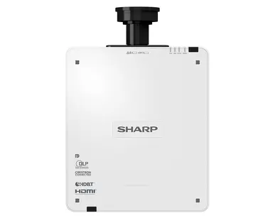 Sharp Electronics White 16 500-LUMEN 4K UHD Professional Installation Laser Projector, image 7