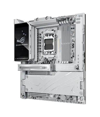 ASUS Rog Crosshair X870E Glacial AMD E-Atx Motherboard 24+2+2 Power Stages DD, image 8