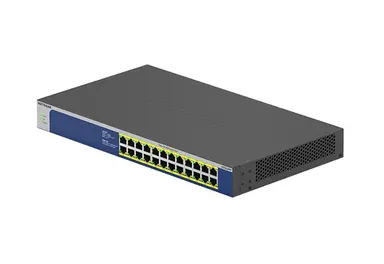 NETGEAR Switch - - Desktop, Rack-Mountable - Wired - 24-10/100/1000MBPS PO, image 4