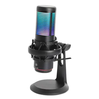 Manhattan - Strategic RGB LED USB Condenser Microphone with Noise Rejection