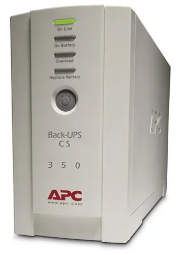 APC by Schneider Electric UPS - Standby - 120V - 210WATT - 350VA - 1 X Management - RS-232 - 9 Pin