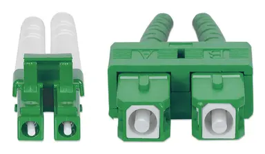 Intellinet 1 M LC to SC APC Fiber Optic Patch Cable, 2.0 MM, Duplex, Ofnr, Singlemode Bif, image 8