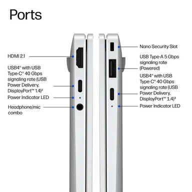 HP EliteBook X G2Q14AI X2E8410 14 32GB/1T LTE5G PC QC SD Qualcomm X2E84100, 14, image 8