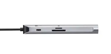 Targus USB-C ALT. Mode Dual HDMI 4K Mobile Dock with 140W Epr Pass-Thru & SD Reader Sil, image 8