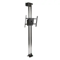 Peerless Industries Dual Pole Floor-To-Wall Mount for 46 to 90 TV W/BLACK Poles, image 3