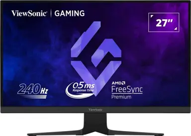 ViewSonic 27 2K Gaming Monitor with HDMI, DisplayPort, and USB-C, 2560 × 1440 Resolution., image 6