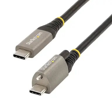 StarTech.com 3 ft Top Screw Locking USB C Cable 10GBPS, image 4
