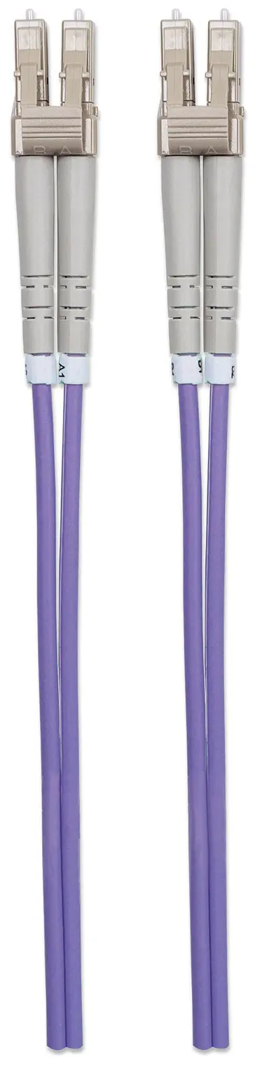 Intellinet 1M 3 ft LC/LC Multi Mode Fiber Cable, image 8